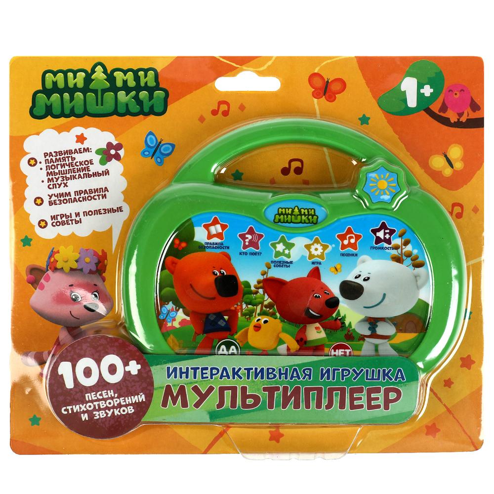 Интерактивная игрушка мультиплеер Ми-ми-мишки, 100 песен, стихов, звуков УМка HT586-R2