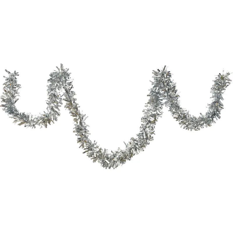 Мишура диаметр 9 см, 2 м серебро SDMT-HT-005 1812826