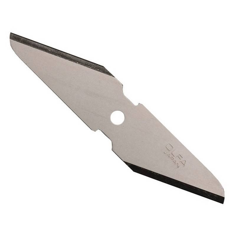 Лезвия сменные для универсальных ножей Olfa СК-1 18 мм двусторонние (2 шт в уп) 544754