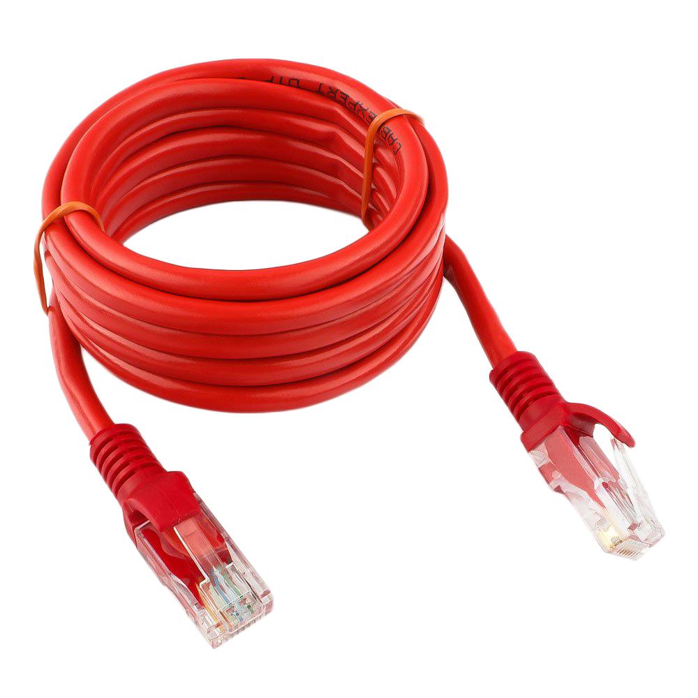 Патч-корд UTP Cablexpert PP12-2M/R кат.5e, 2м, красный 1124744