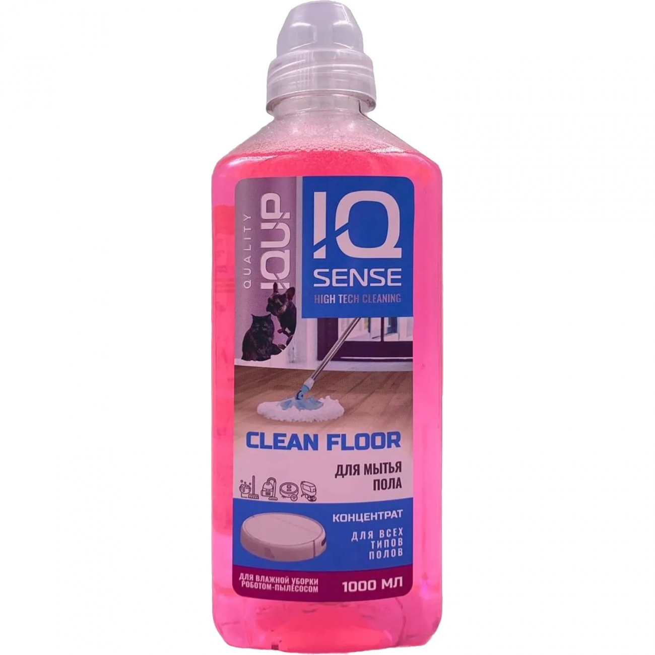 Средство д/мытья пола IQUP Clean Floor антибак 1л 2425608