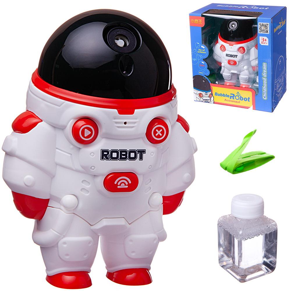 Мыльные пузыри Junfa Робот-астронавт на батарейках WB-01281