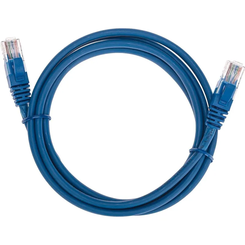 Патч-корд REXANT (02-0104-105) U/UTP, CAT 5e, 26AWG, LSZH, синий, 1,5м 2111791