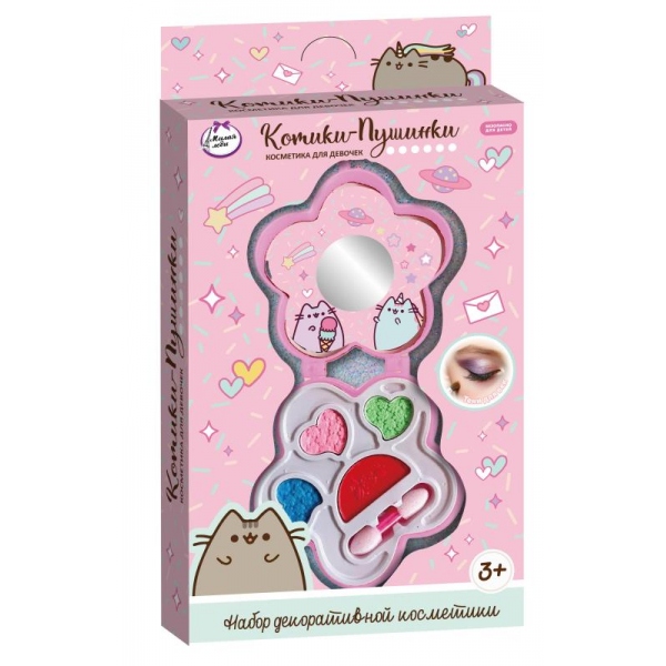 Косметика для девочек: тени для век с аппликатором Милая Леди 131364-KK-ML