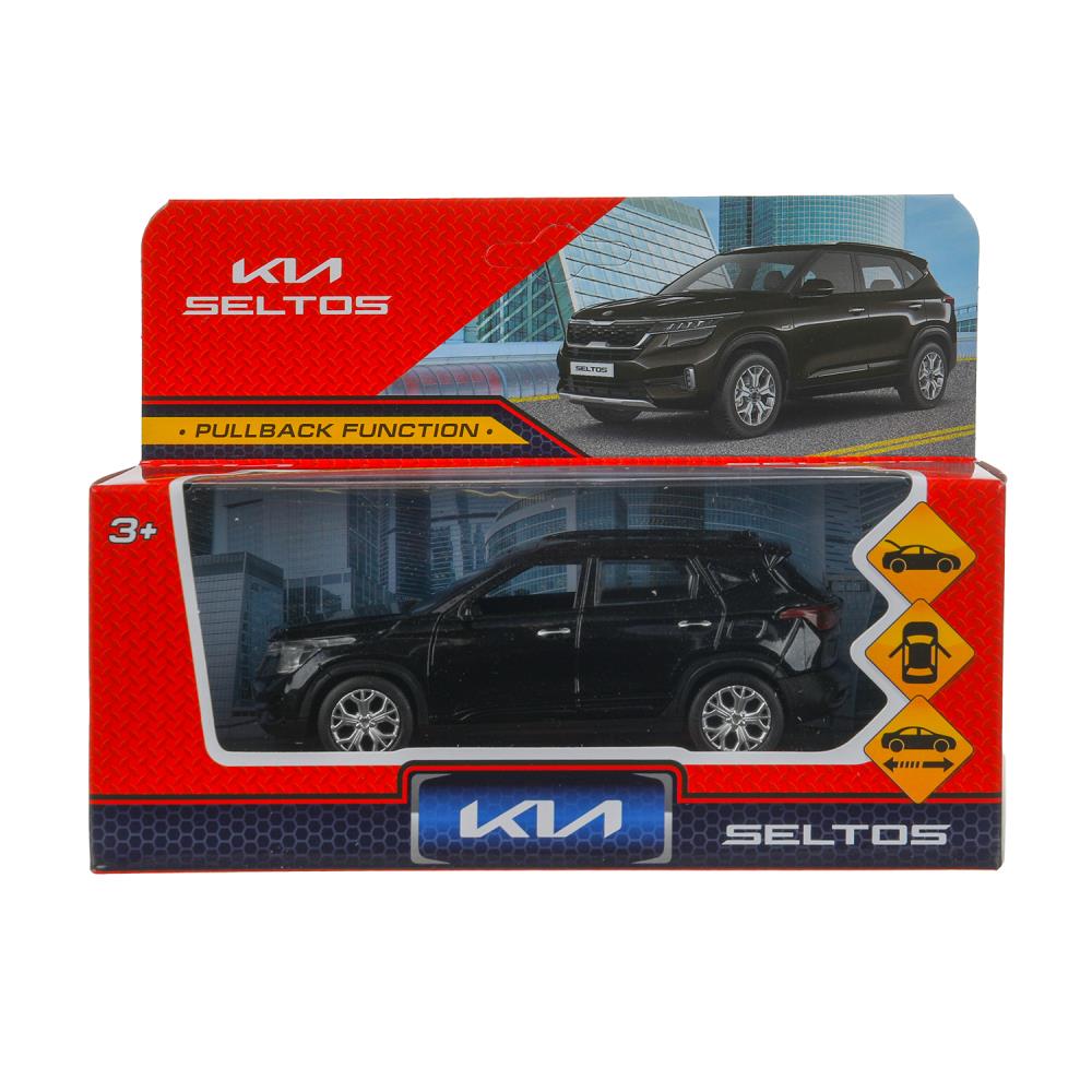 Машина металлическая Киа Селтос, 12 см. черный, Технопарк SELTOS-12-BK