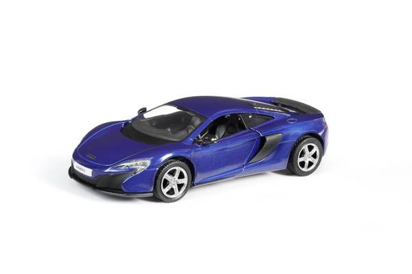 1:32 Машина металлическая RMZ City McLaren 650S, инерционная, цвет синий Uni-Fortune Toys 554992-BLU