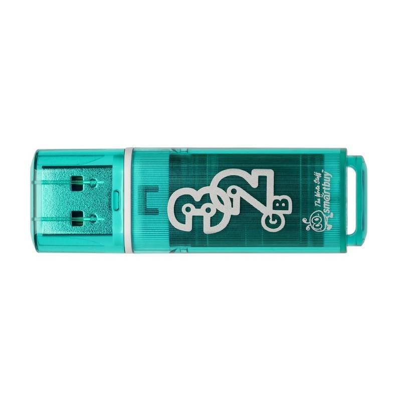 Флеш-память SmartBuy Glossy series 32 Gb USB 2.0 зеленая SB32GBGS-G 445927