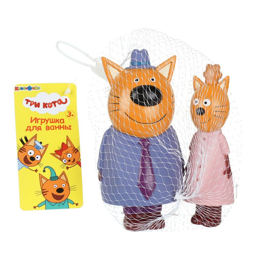 Игрушка для ванны Мама и папа из Три Кота, 2 шт. Играем Вместе LX18003 (50)
