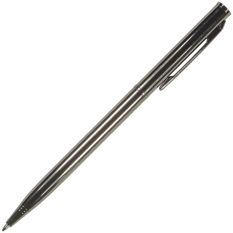 Ручка шариковая автомат. PALERMO мет.кор.черн.ворон.сталь,0,7,син20-0250/20 Bruno Visconti 2127002