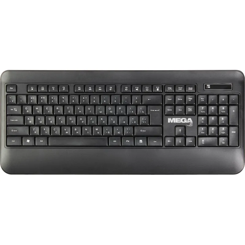 Клавиатура ProMega jet WK002 USB WLS RT/1 АА/черный 1948962