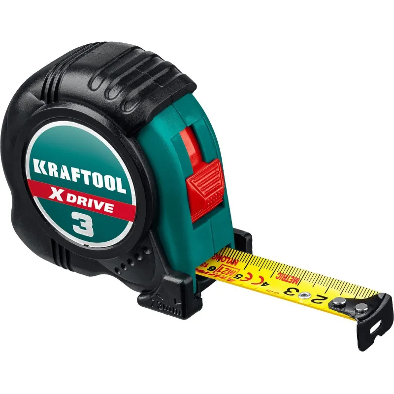 Рулетка KRAFTOOL X-Drive, 3 м х 19 мм (34122-03-19) 2092777 34122-03-19_z02