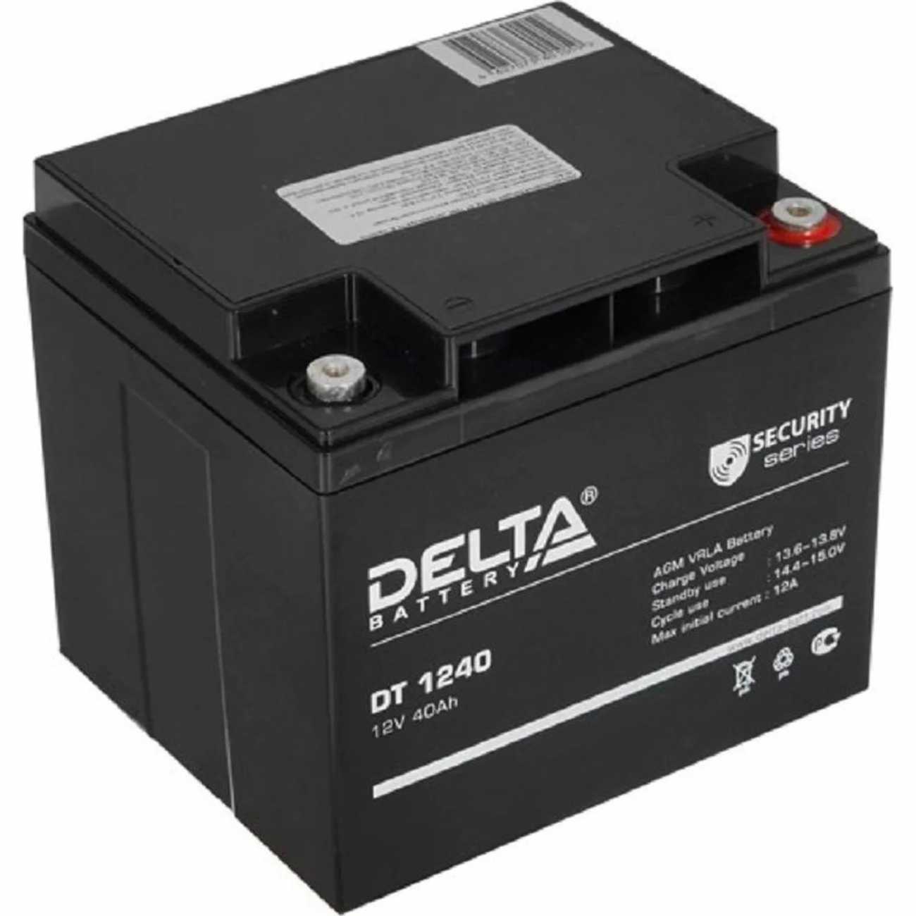Батарея д/ИБП Delta DT 1240(12V 40Ah) 1739277 4614010040016