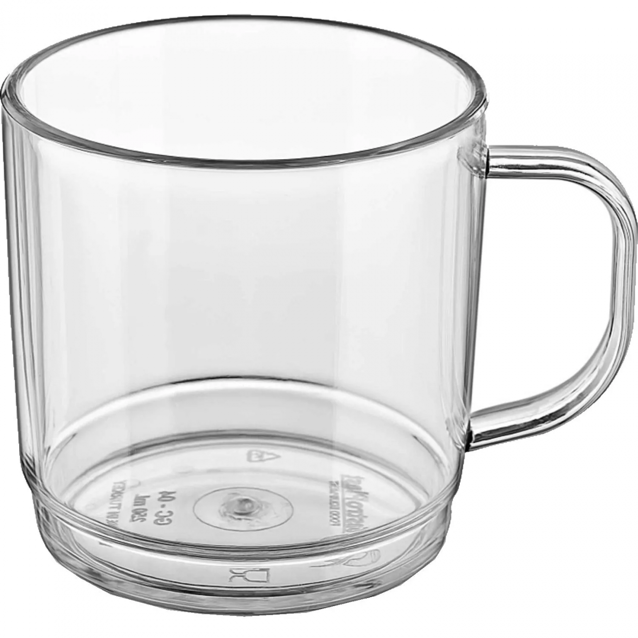 Кружка 250 мл. поликарбонат,прозр.штабелир. Классик 77160 Gastroplast 2415427