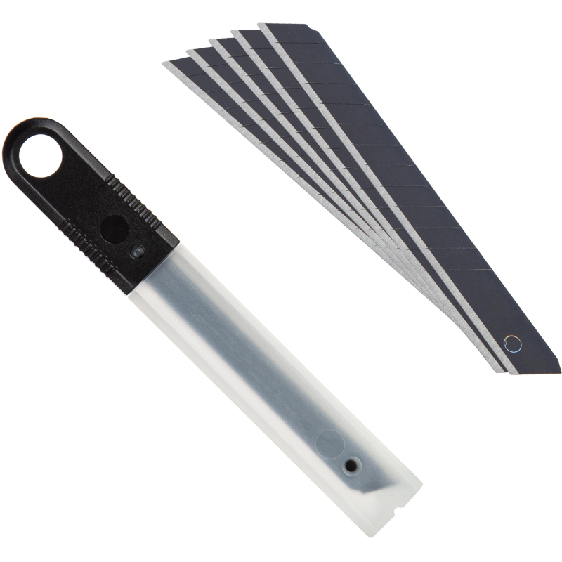 Лезвие д/ножей запасное Attache Selection 9мм сегм.воронение,SK5, 5шт/уп 1432268 SX9T-5