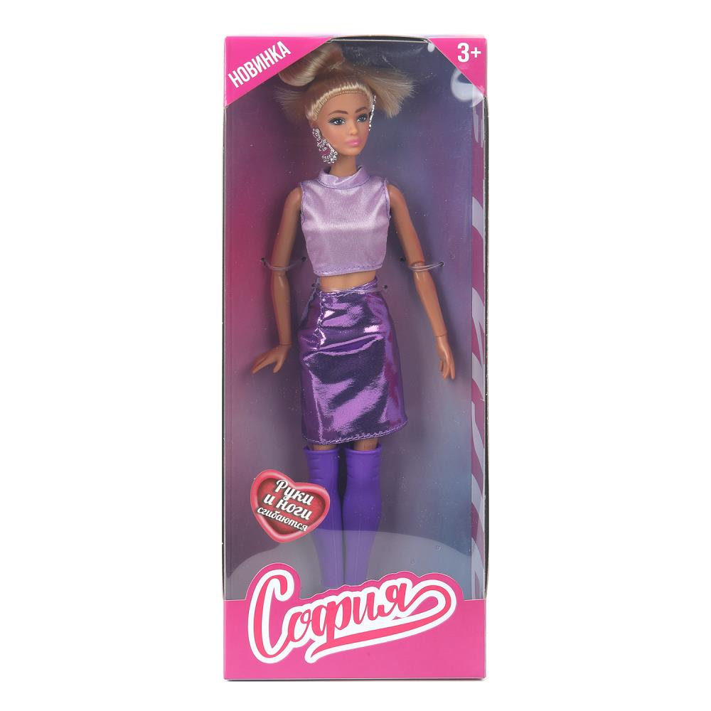 Кукла 29 см. София, модельная, руки и ноги сгиб. Карапуз 66001-LK5-BB