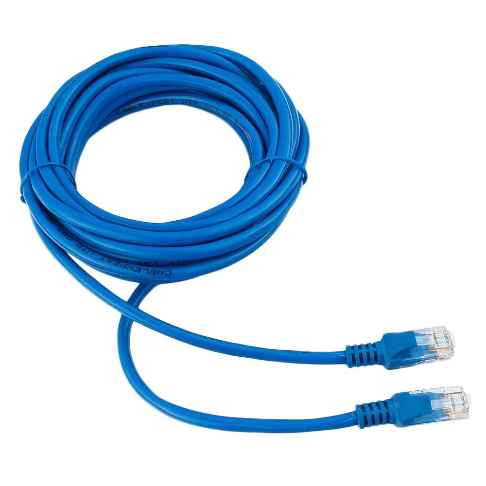 Патч-корд UTP Cablexpert PP12-5M/B кат.5e, 5м, синий 1124759