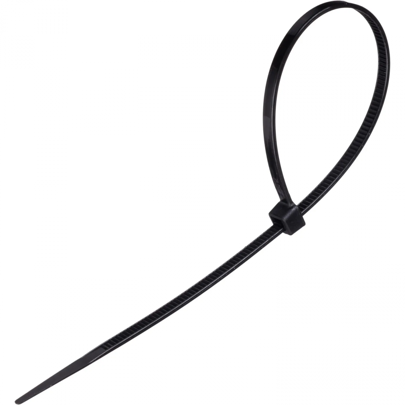 Стяжка (хомут) 200 мм x 3,6 мм, Bigtech BT-CT-200-36-B,нейлон,чер,100 шт/уп 2157523