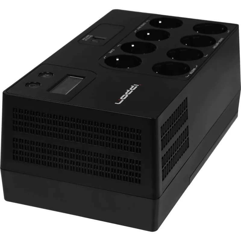 ИБП Ippon Kirpich 650 360Вт 650ВА черный (2003035) 2190422