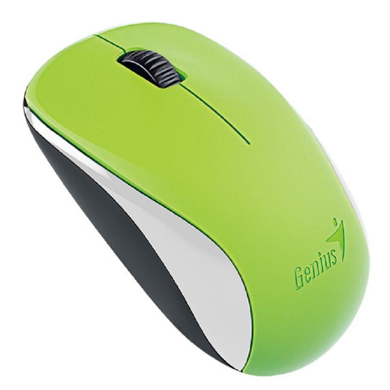 Мышь компьютерная Genius NX-7000,беспроводная,1600 DPI,USB,2.4 GHz. зеленый 1603538 31030016404