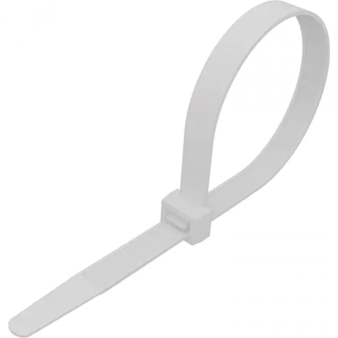 Стяжка REXANT (07-0202) кабельная нейлон. 200x7,6мм, белая (100 шт/уп) 2465814