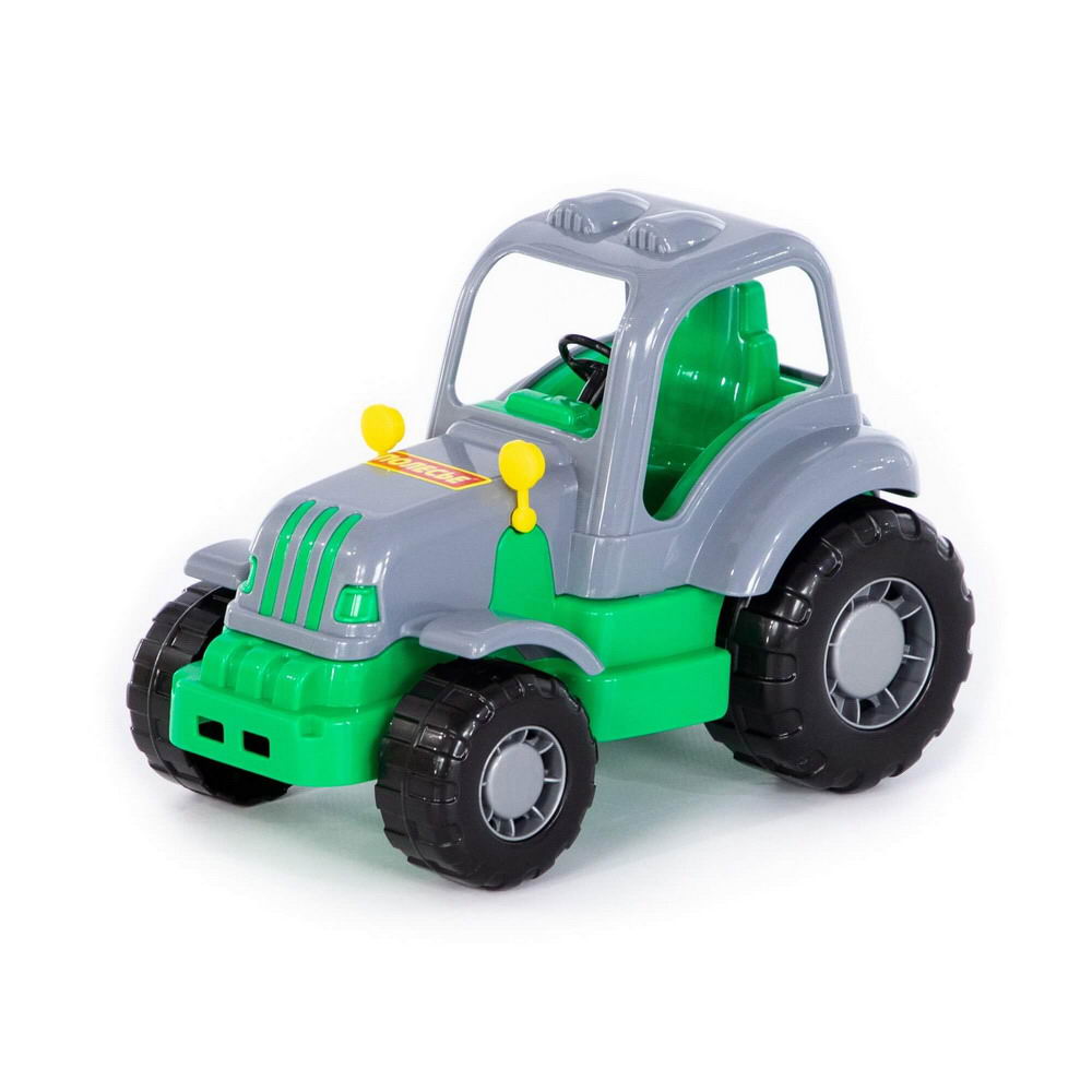 Трактор Полесье Силач серо-зеленый 28,3 см. П-44945/серо-зеленый