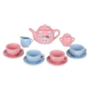 Набор фарфоровой посуды для кукол "Зайка" (9 предметов) Mary Poppins 453168
