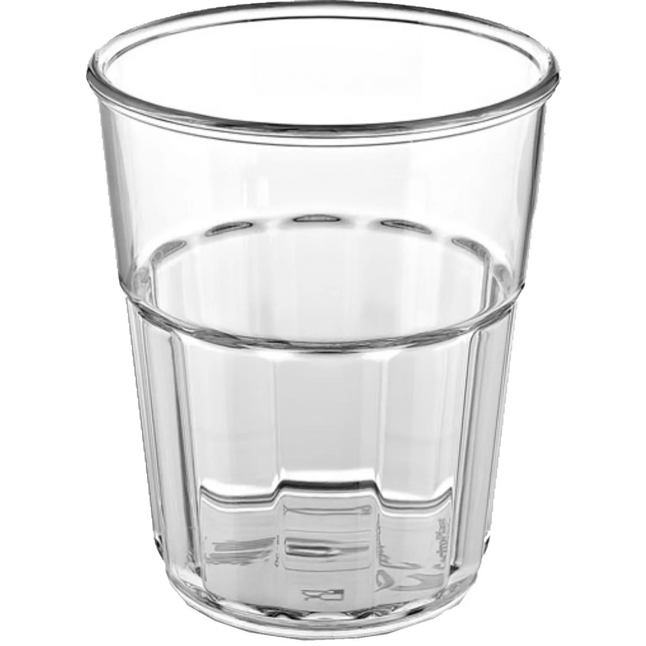 Стакан Олд Фэшн 300 мл. d=80 мм. h=95 мм. поликаб, прозрачн. Гранити 77158 Gastroplast 2415434