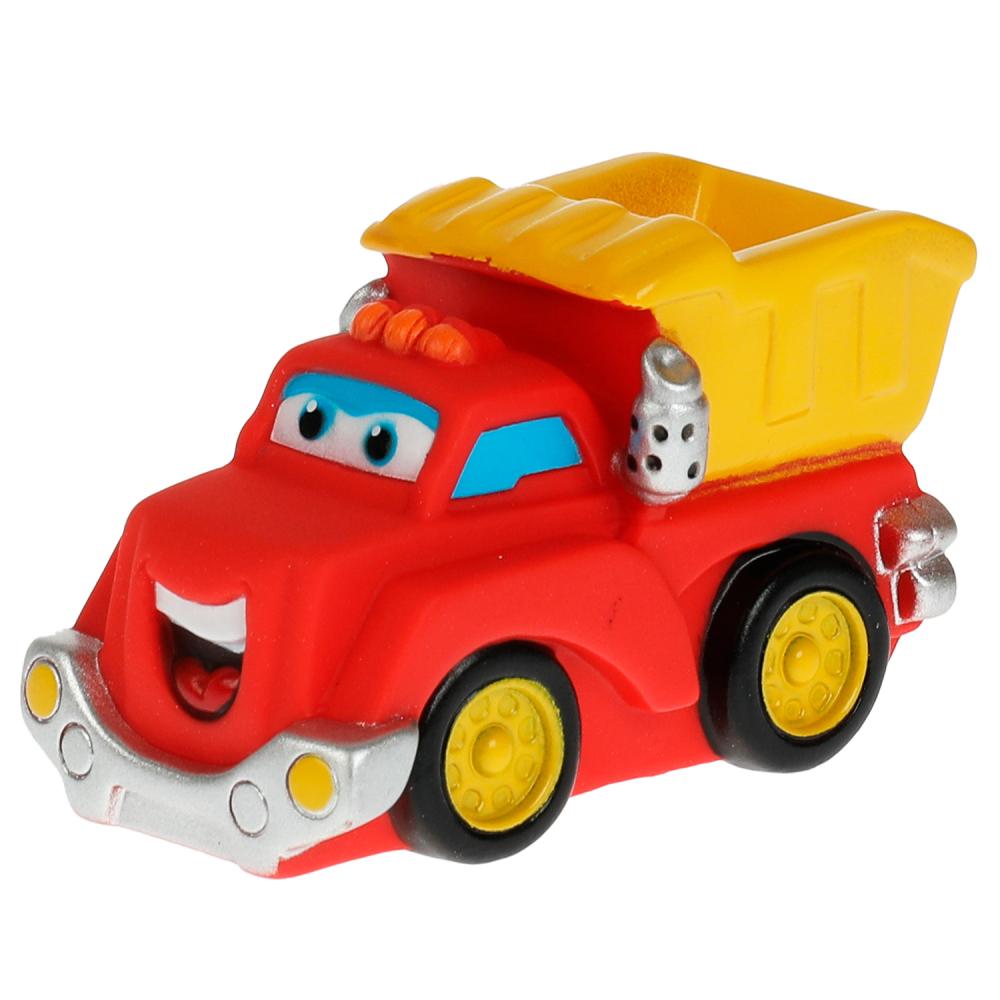 Игрушка пластизоль для ванны Грузовичок, сетка КАПИТОШКА 174R-PVC21