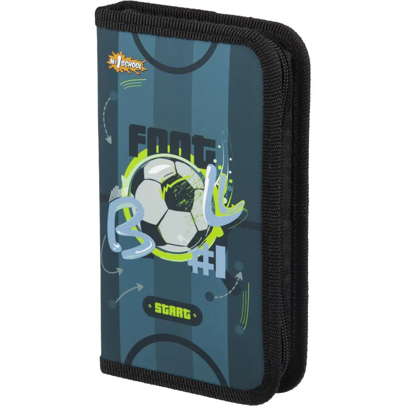 Пенал Комус Класс Football 1 отд. ламинат, софт тач, 190x110 мм,ПКК 03-6 1716449