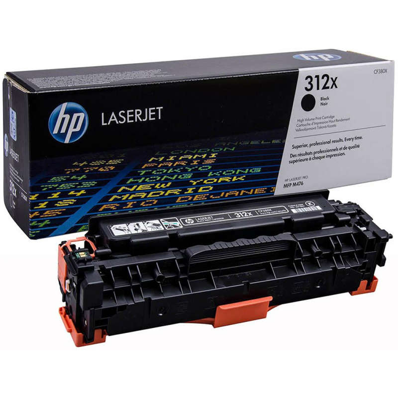 Картридж лазерный HP 312X CF380X чер. пов.емк. для LJ Pro M476 444051