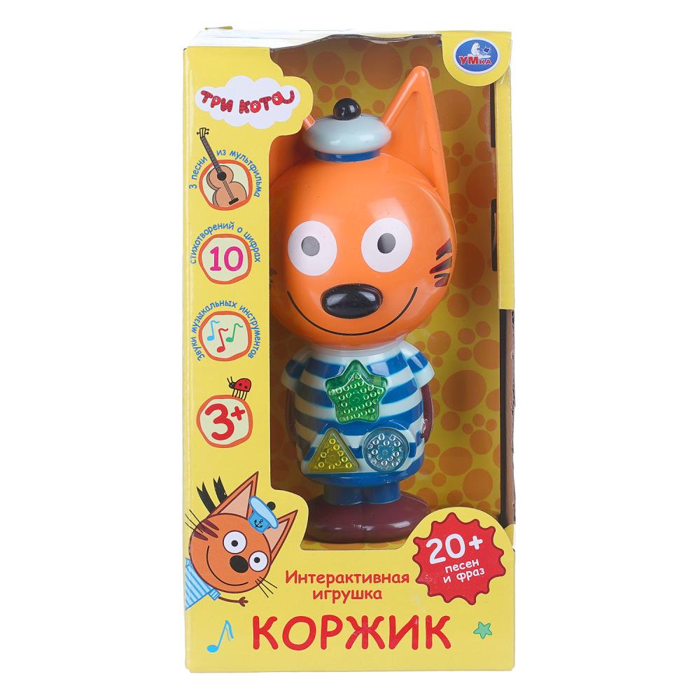 Сказочник Коржик Три Кота УМка HT1407-R-WOD
