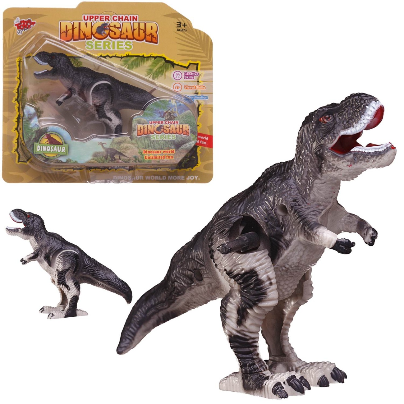 Игрушка заводная Junfa Удивительный мир динозавров Тираннозавр WE-15135