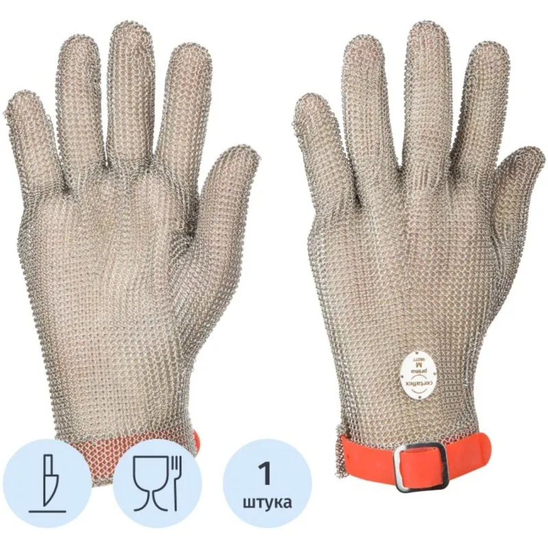 Перчатка кольчужная Certaflex Prima (пластиковый ремешок) CP0005008M р.M 1789442