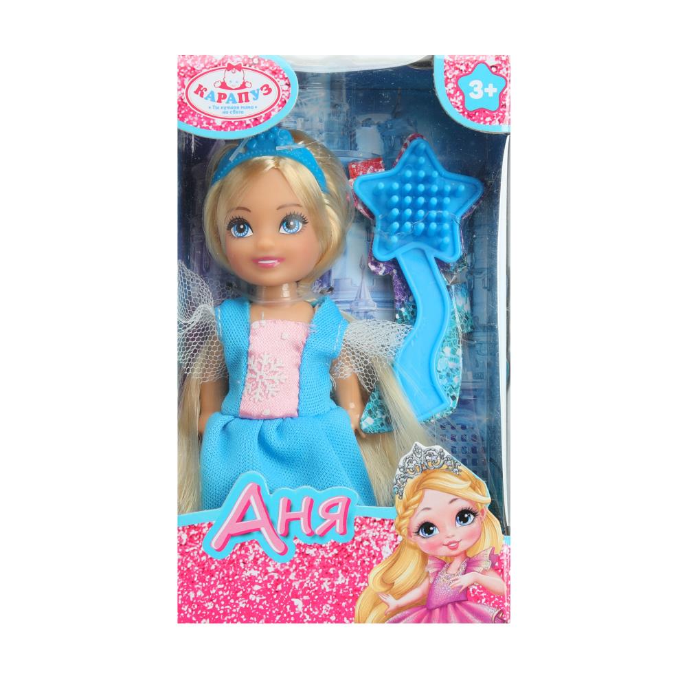 Кукла Анечка, 12 см. набор-мини Карапуз ANNA-P2-BB (120)