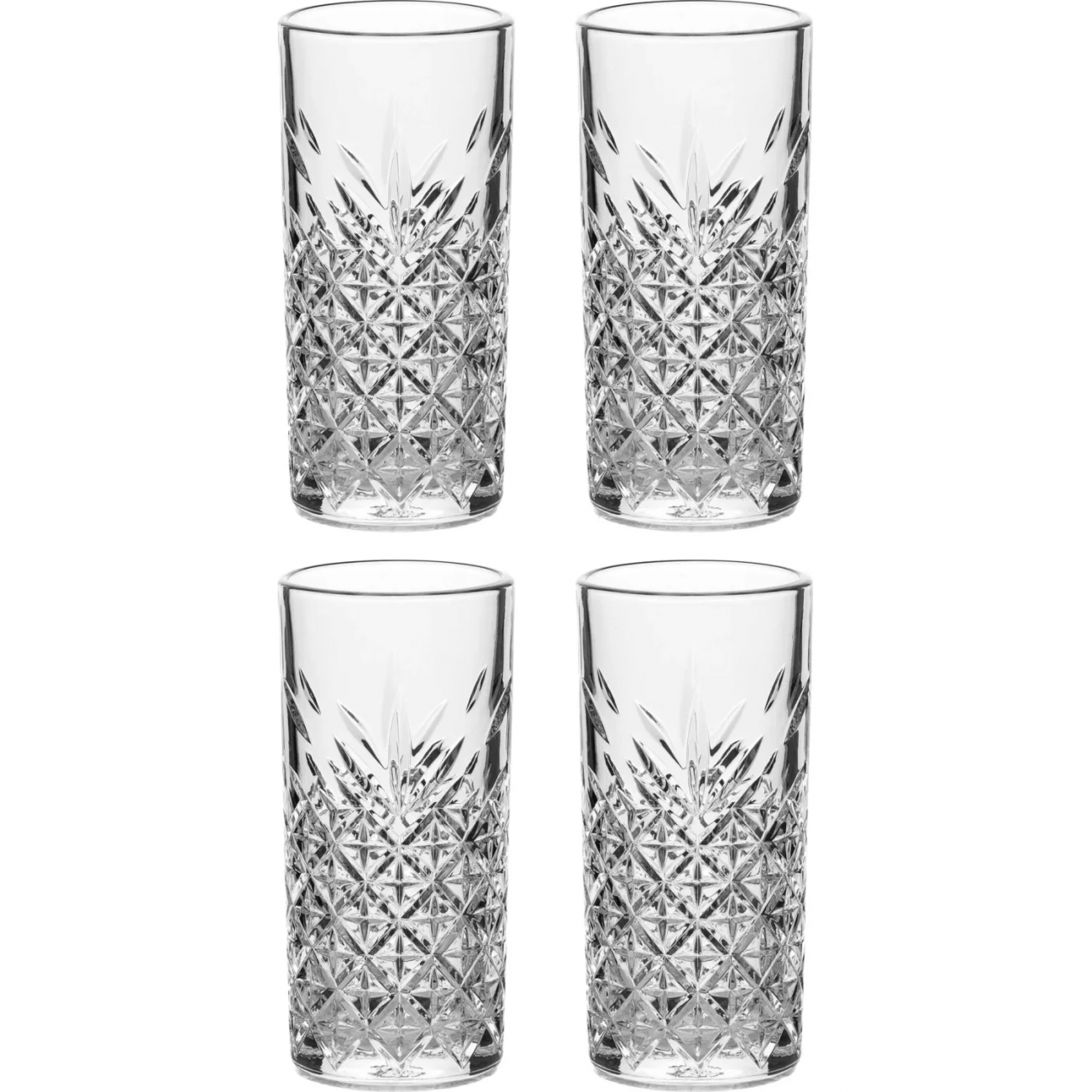 Стакан Таймлесс 295 мл 4 шт Pasabahce 2365802 52820B