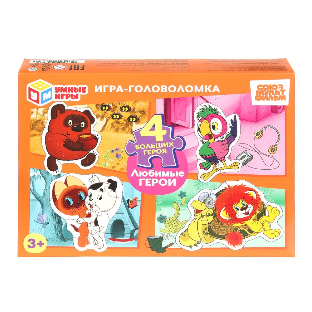 Игра-головоломка Любимые герои. Союзмультфильм Умные игры 4630395043656