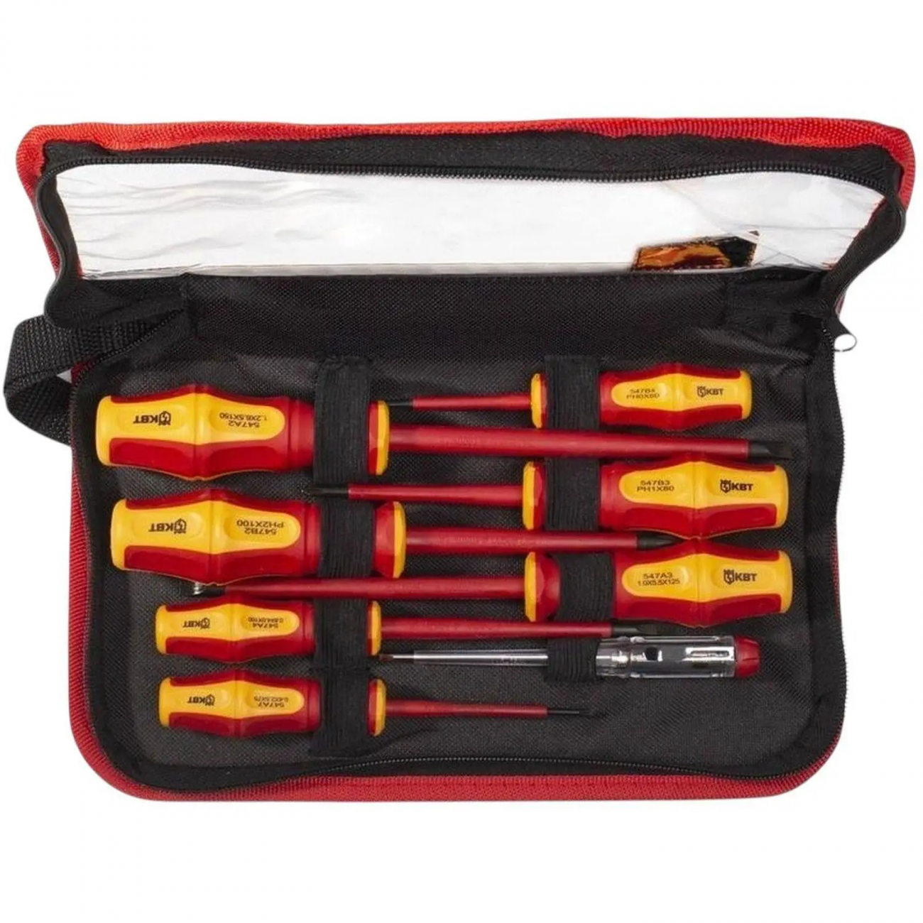 Набор отверток диэлектрических Профи НИО-08 (КВТ) 78619 1763518