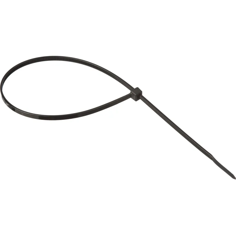 Хомут стяжка нейлоновая TOPFORT 4х300 черный 100 шт/уп 2097644