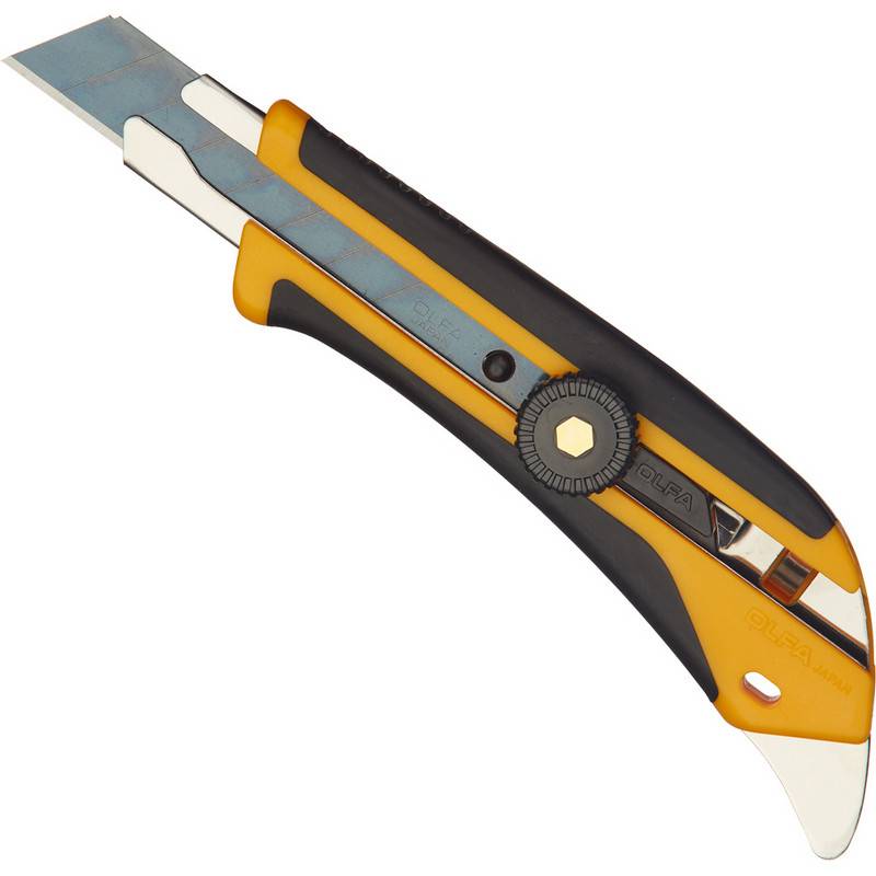 Нож универсальный 18мм OLFA  (L5) двухкомпонентный корпус, фиксатор 544327