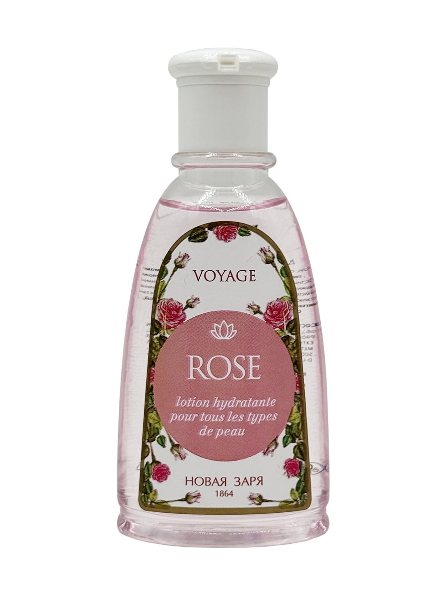 Новая Заря Лосьон косметический Роза/Rose увлажняющий для всех типов кожи 100мл 4680748375385