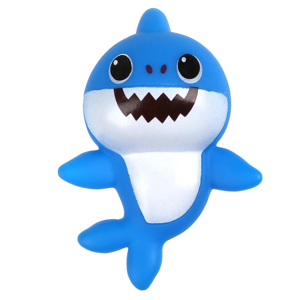 Игрушка для ванны акула синяя, 11 см. в сетке, Играем Вместе 1909R005-R1