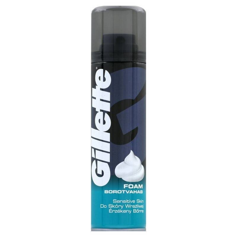 Пена для бритья Gillette Sensitive Skin 200 мл 342844