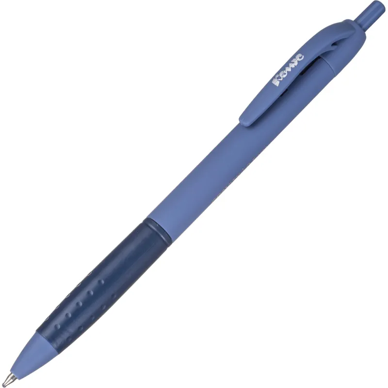 Ручка шариковая автоматическая Комус Gravity, д.ш. 0,7 мм, манж. синяя 2005562