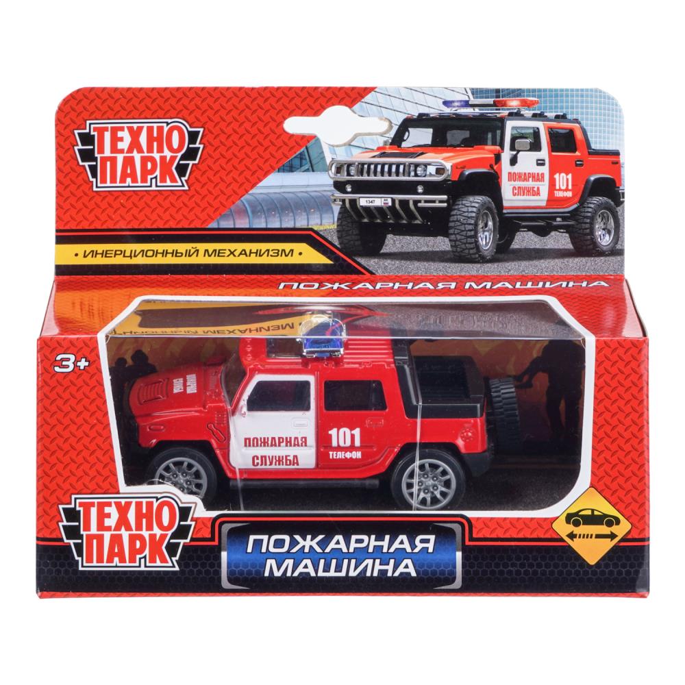 Машина Газель некст Пожарная, 11 см Технопарк 1911C139-R (240)