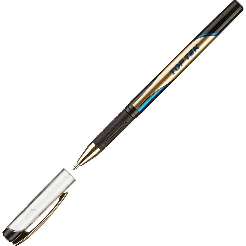 Ручка гелевая Unimax Top Tek синяя (толщина линии 0.3 мм) 722481