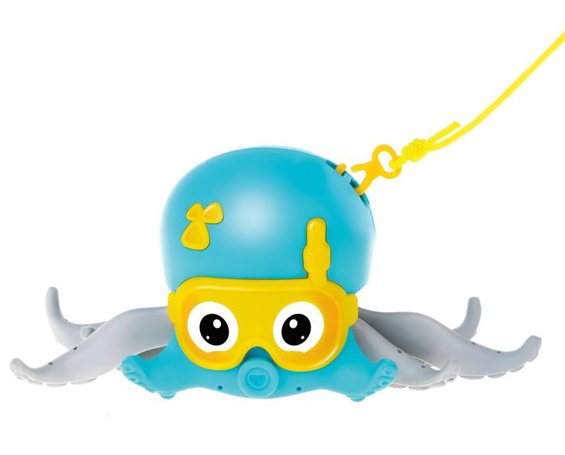Зав. игрушка Осьминожка: плавает по воде, бегает по суше Жирафики 939932