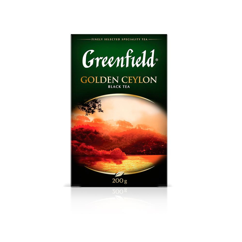 Чай Greenfield Golden Ceylon листовой черный, 200г 0791-10 1147502