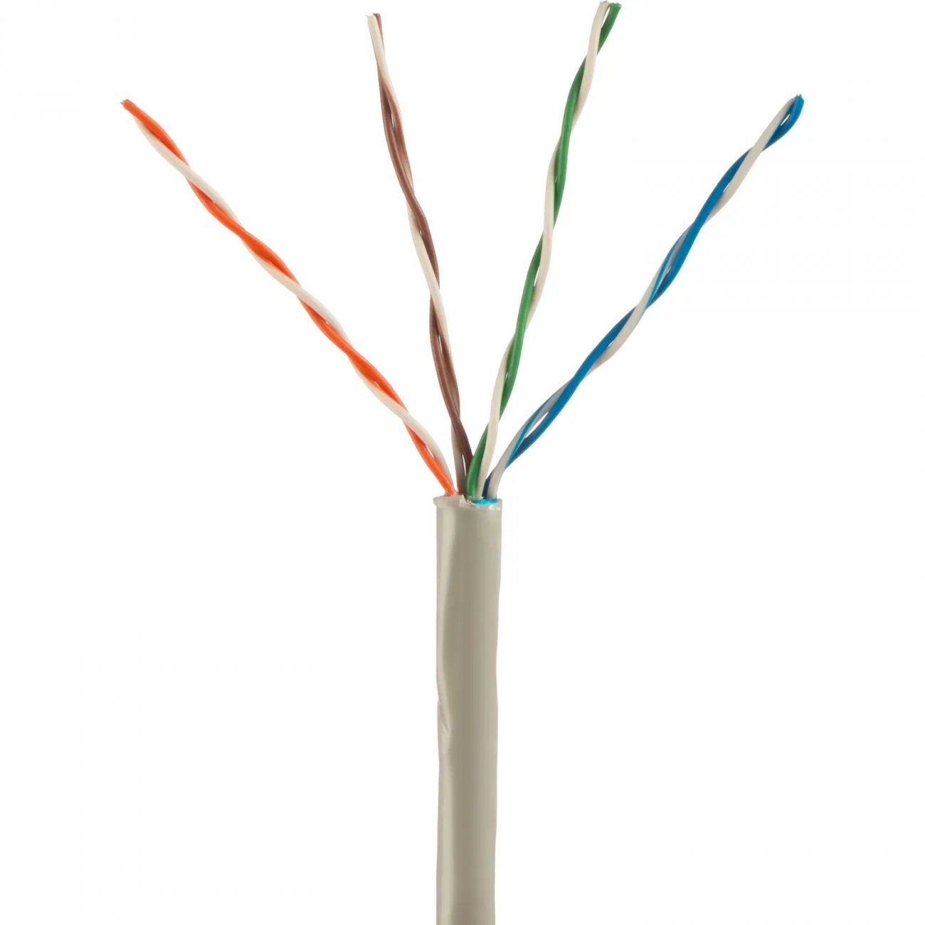 Кабель BigTech BT-CECR-014 CCA FTP 4 пары, кат.5e AWG24 PVC 305м сер 2208486