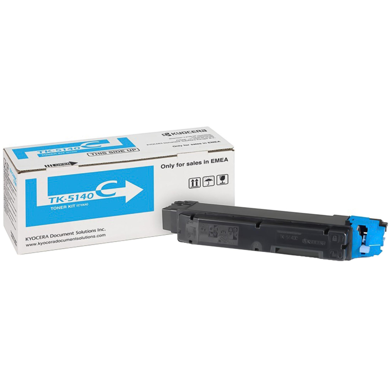 Тонер-картридж Kyocera TK-5140C гол. для P6130/6035/7040cdn 725970 1T02NRCNL0