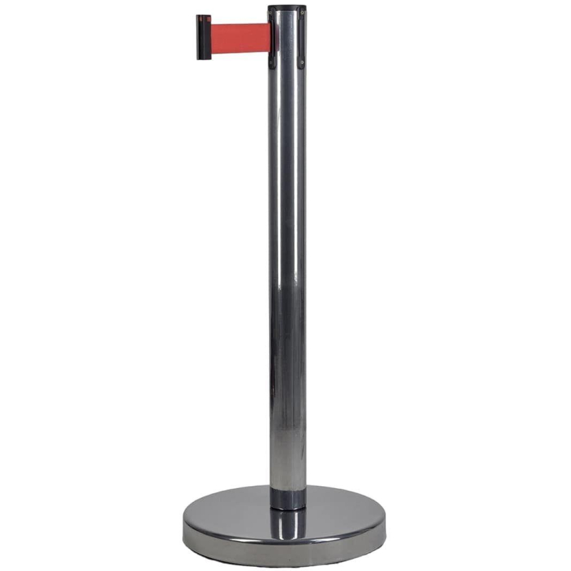 Стойка с лентой 3 метра TEH_BSLN-326333 CHROME RED 1840527